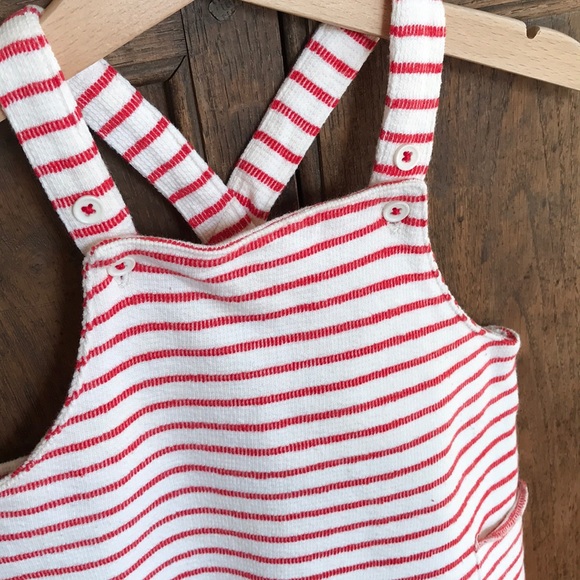 Terrycloth fabric overalls / romper jumpsuit - Picture 4 of 7